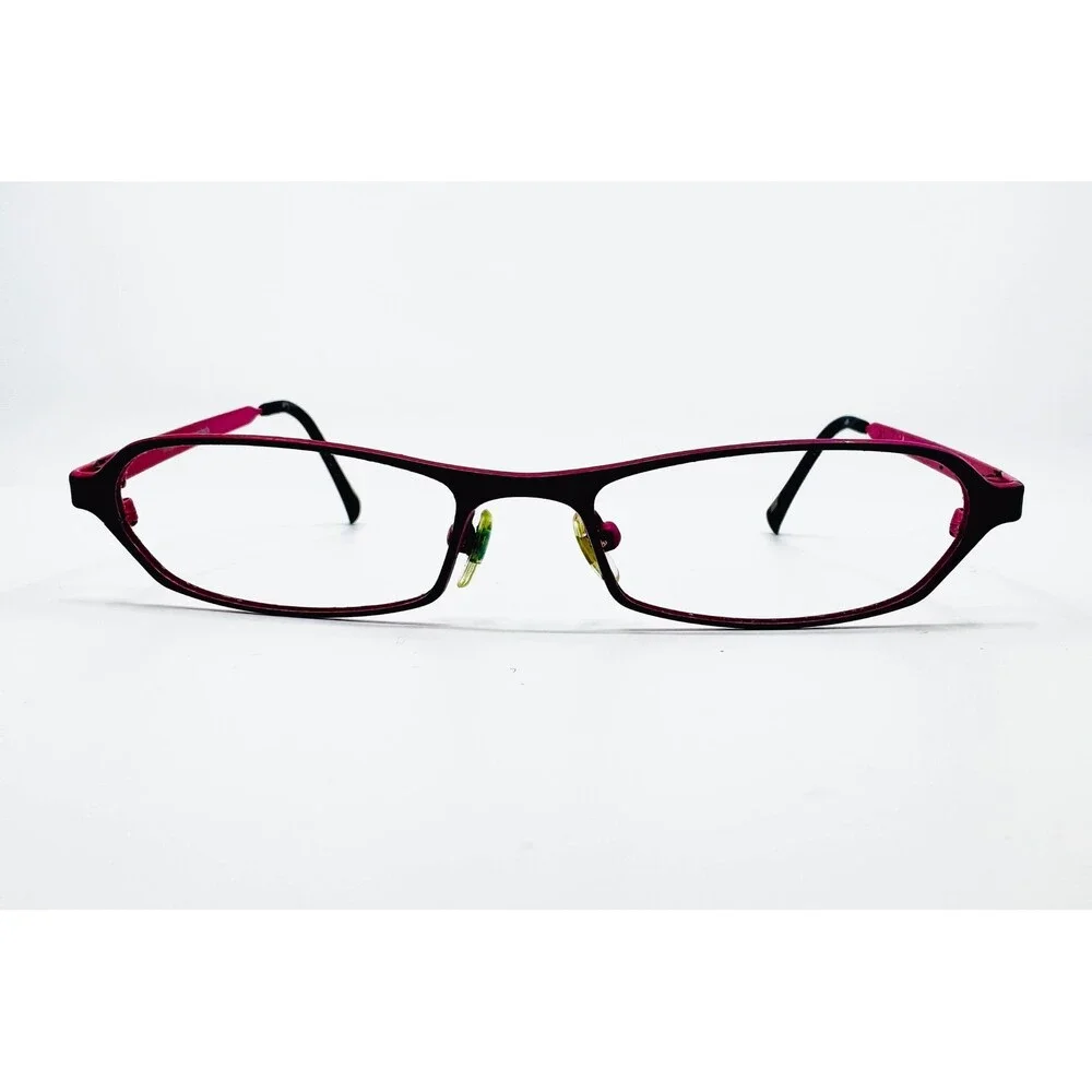 Prodesign Denmark Eyeglasses Women Burgundy Red 1217 c.6021 49-16-130 Small